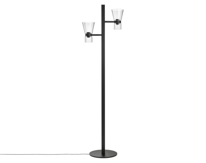 Nocturne Cone F2 Floor Lamp, black