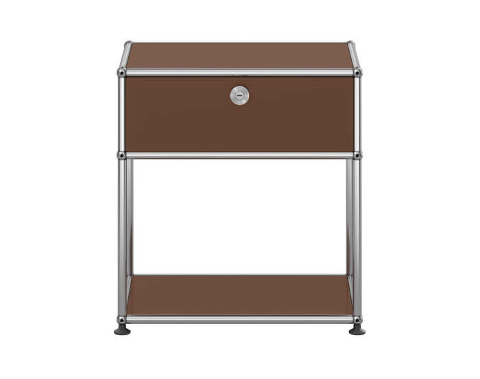 USM Haller M54 Bedside Table, brown