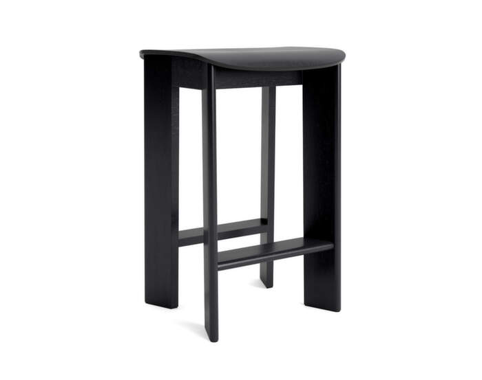 Chisel 30 Bar Stool H65, black oak