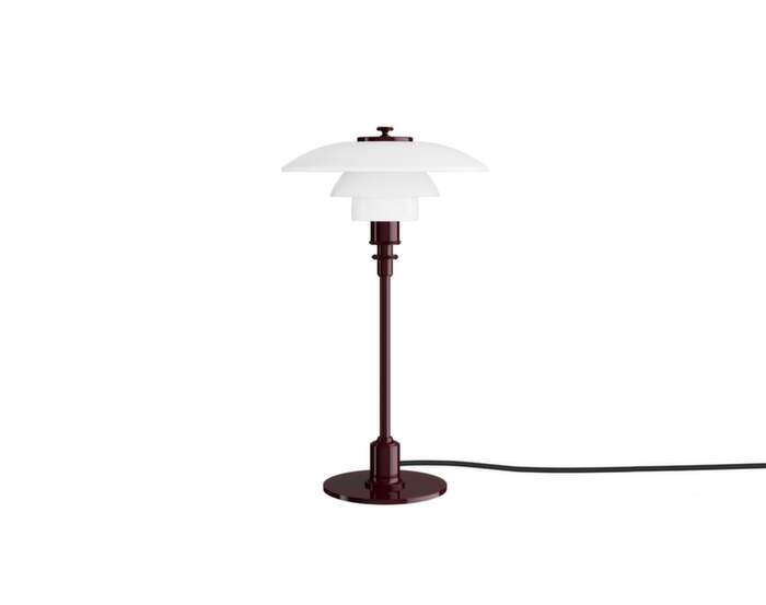Stolní lampa PH 21, glossy burgundy