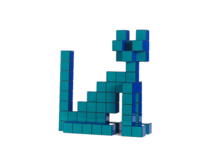 Kočka Panton Cube, duo-tone