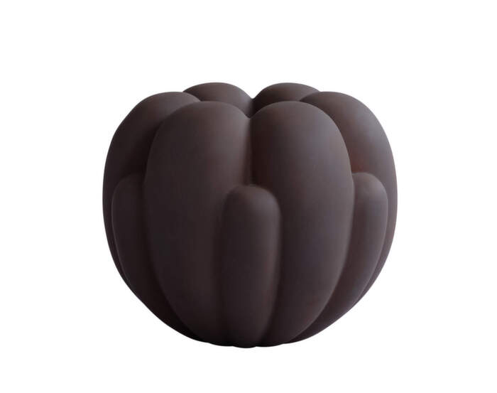 Bloom Vase Mini, chocolate brown