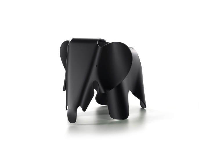 Slon Vitra Eames Elephant, small, deep black