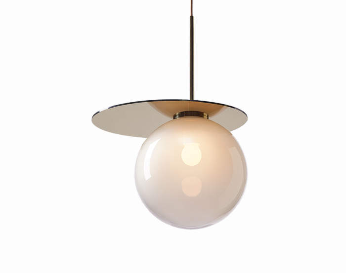 Lampa Umbra, light grey/gold