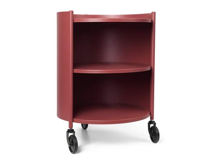Eve Storage Serving Table, mahogany red