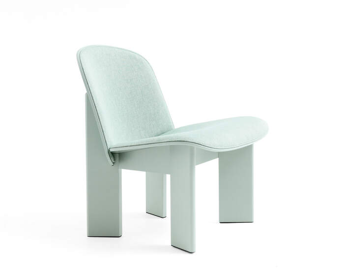 Chisel Lounge Chair, eucalyptus / Metaphor 023