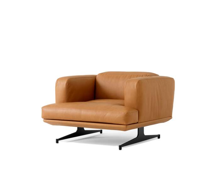 Inland AV21 Lounge Chair, Cognac leather