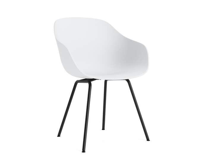 AAC 226 Chair Black Steel, white