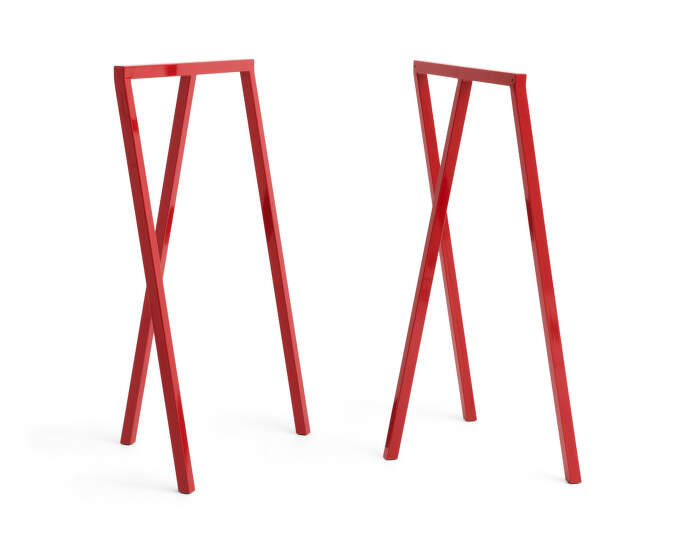 Loop Stand Frame High, Set of 2, maroon red