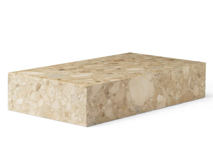 Plinth Lounge Table Grand, Kunis Breccia sand
