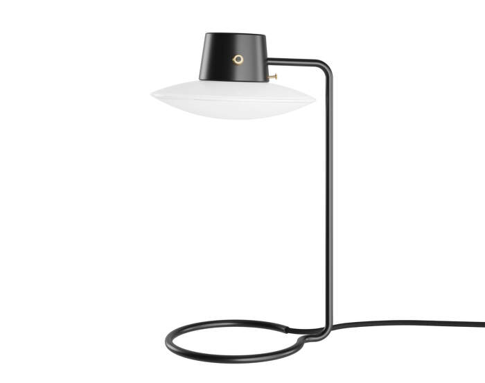 AJ Oxford Table Lamp Tall, white