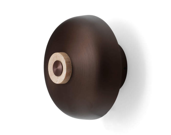 Reverse Wall Lamp, sand/bronzed