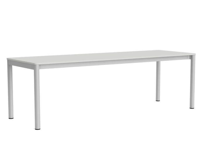 Annex Flush Table 240x80, anonised/cloud grey