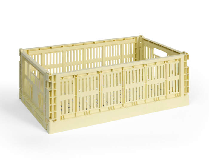Colour Crate Large, light yellow