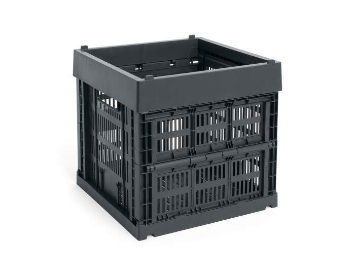 Colour Crate Cube, charcoal