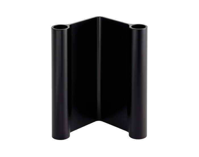 Pair Candleholder H18, black