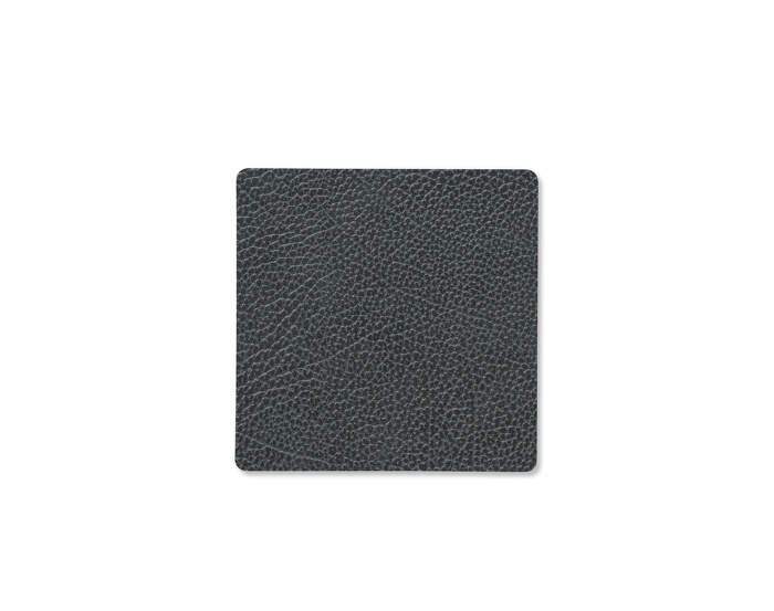 Glass Mat Square Hippo, black-anthracite