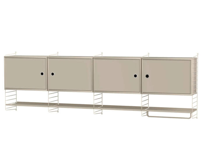 String Kitchen K Shelving Set, beige