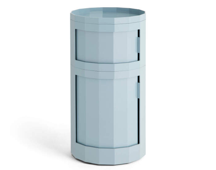 Facet Cabinet 110, misty blue