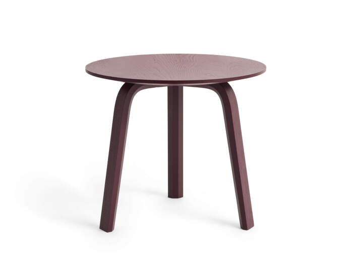 Bella Coffee Table Ø45x39, dark bordeaux