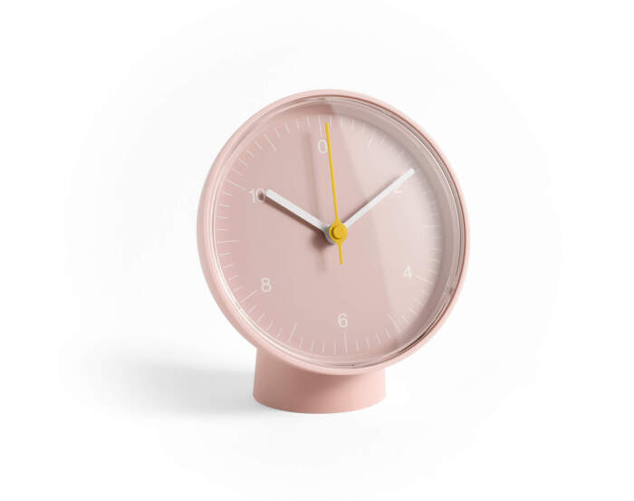 Table Clock, pink