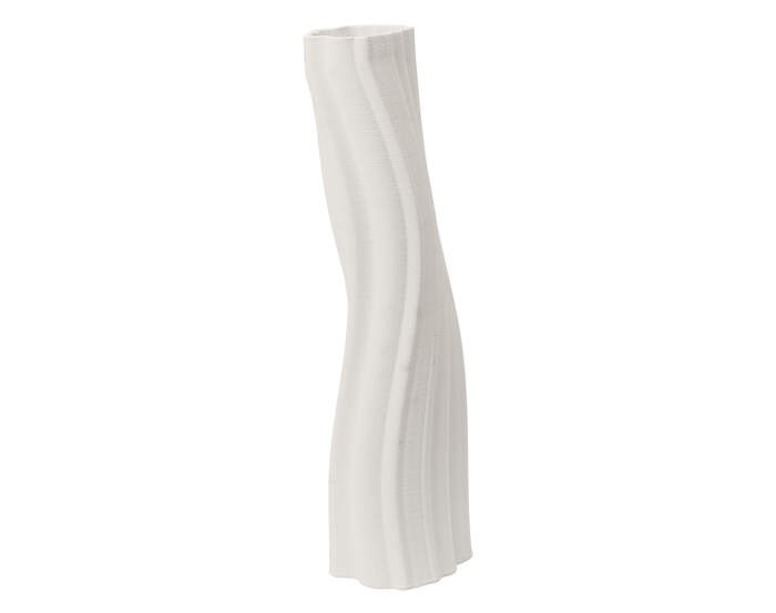 Rylith Floor Vase H70, off-white
