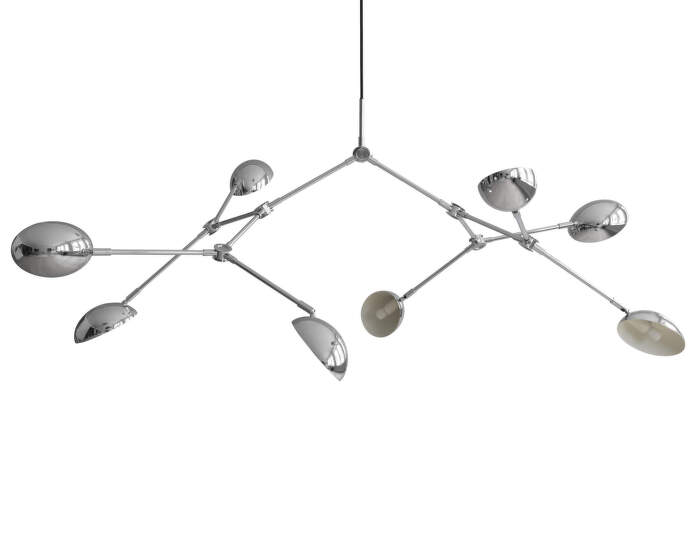 Drop Chandelier Big, chrome