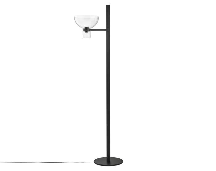 Nocturne Bowl F1 Floor Lamp, black