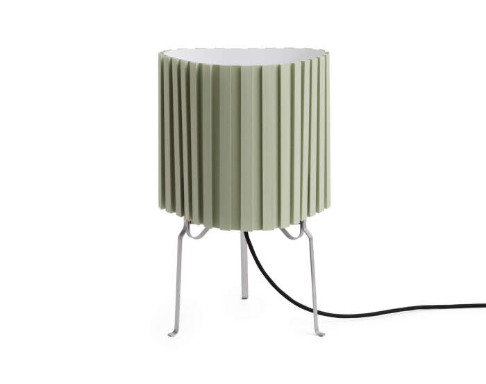 Canelé Table Lamp, almond green