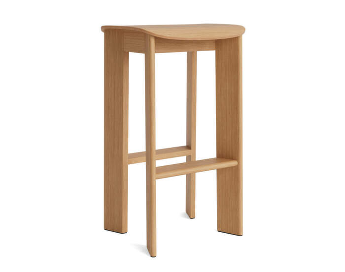 Chisel 30 Bar Stool H75, oiled oak