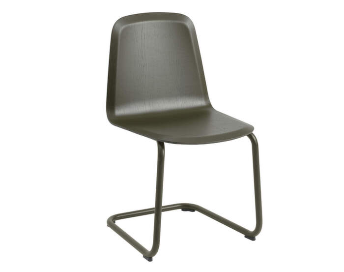 Brink Chair Cantilever, dark olive