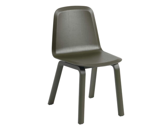 Brink Chair Wood, dark olive