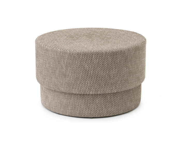 Pouf Silo medium, dusty brown