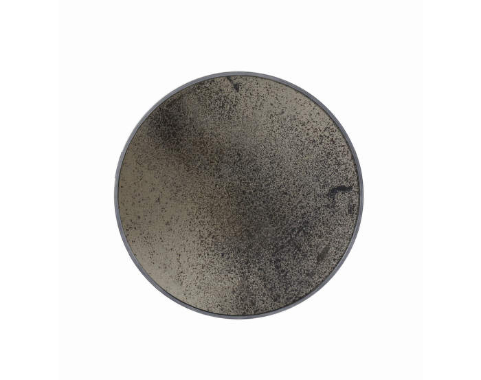 Bronze-wall-mirror,-48-cm