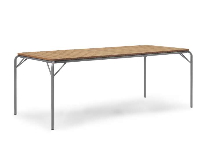 Vig Table 90 x 200 cm Robinia, grey