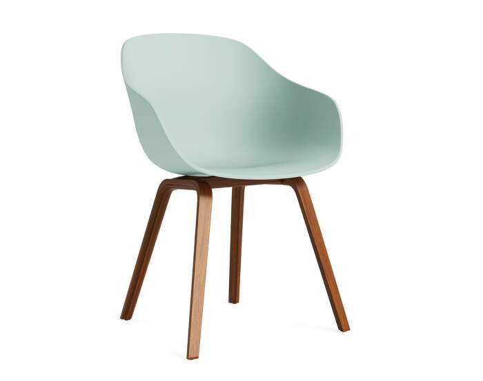 AAC 222 Chair Walnut, dusty mint