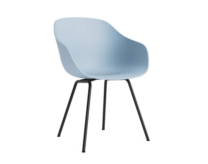 AAC 226 Chair Black Steel, slate blue