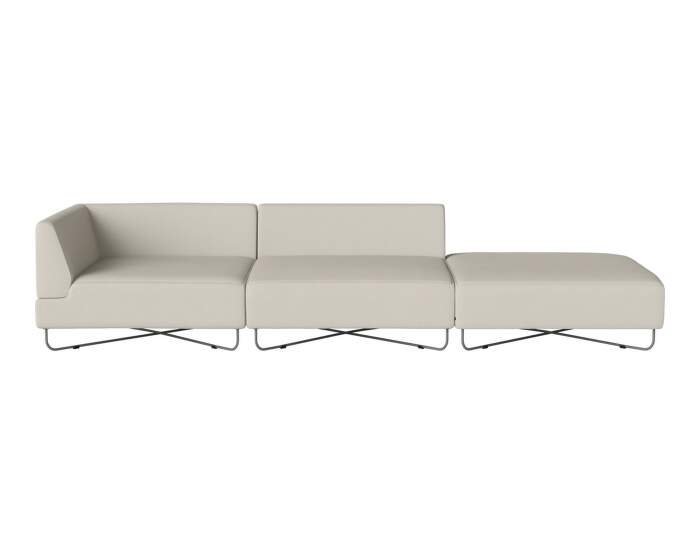 Orlando 3-seater Sofa w. Open End Right, Ascot beige