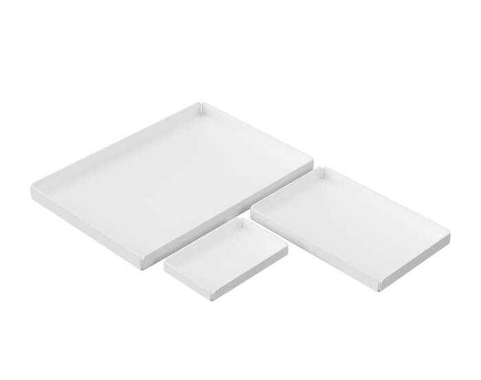 Tray 3-pack, white