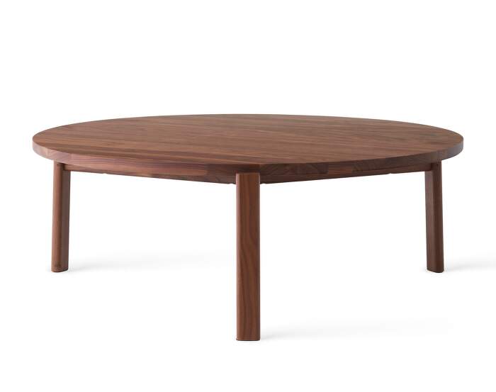 Passage Lounge Table Ø90, walnut