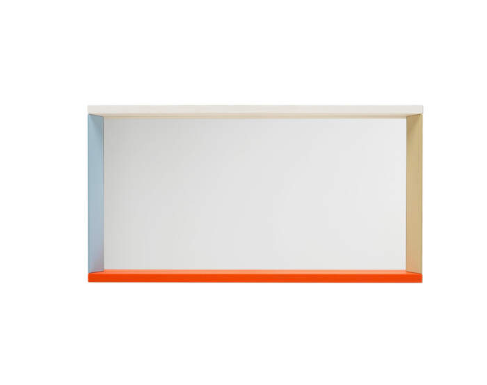 Colour Frame Mirror Medium, blue/orange