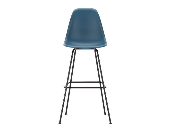 Eames Plastic Bar Stool High, sea blue