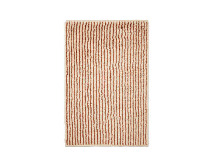 Kami Knotted Rug 120x180, off-white/red brown