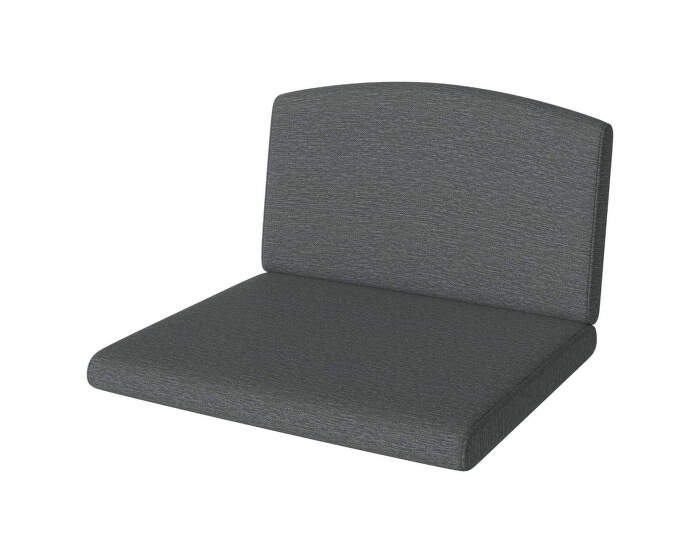 Patio Seat and back Cushion for sofa back module, dark grey