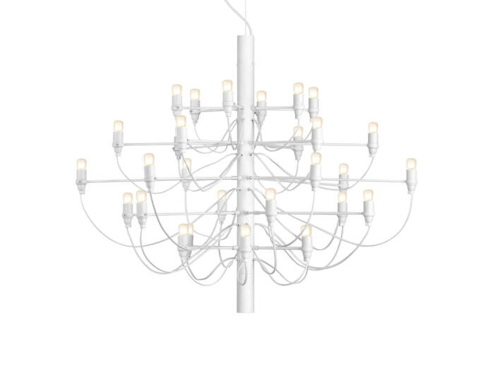 2097/30 Suspension Frosted Bulbs, matte white