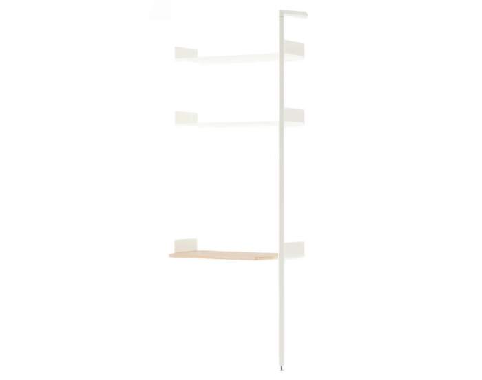 Rombe IF5 Add-on Bay Desk, alabaster