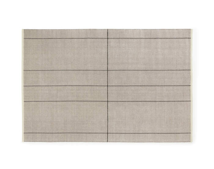 Seam Rug 200x300 cm, grey tones