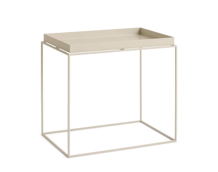 Stolek Tray Table Large 40x60, warm beige
