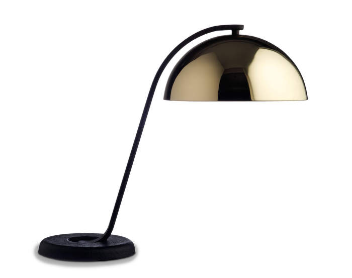 Stolní LED lampa Cloche, polished brass