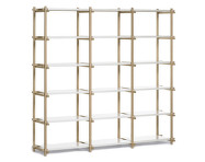 Woody Shelving System High, white